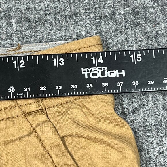 Red Camel Cargo Shorts Boys Size 18 Rimpa Tan Brown Adjustable Waist Pockets NWT - Picture 8 of 14